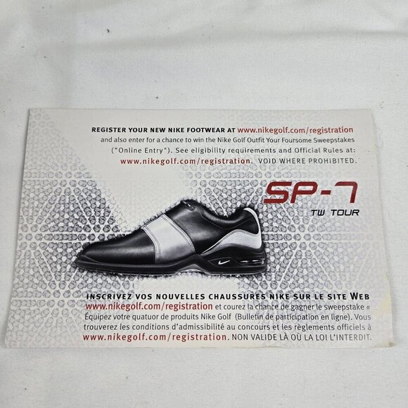 Womens Nike Air Max Edge White Silver Golf Shoes Sneaker Look Lace Up Size 7.5 - Picture 11 of 15